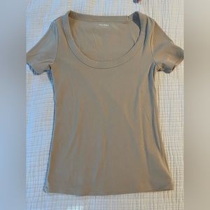 Old Navy Ribbed Cropped Shirt